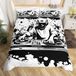 Housse de couette DJ-controller print, kingsize, 230x220 cm, 3 pièces