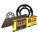 Kettingset DID Kettingset staal 428D / 128 clipslot voor Kymco Quannon Racing Naked 125 cc Bj. 2007-2013