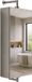 Merkloos Relaxdays Spiegelkast - zilver - 25x60x12 cm - met opbergruimte