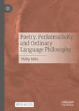 Poetry, Palgrave Macmillan Poetry, Performativity, and Ordinary Language Philosophy Paperback