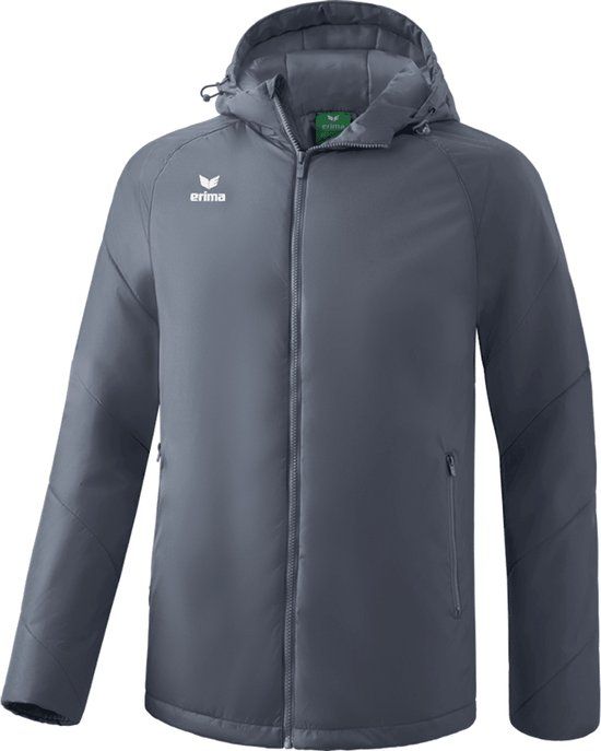 Erima Team Stadionjas Kinderen - Slate Grey - Maat 152