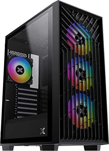 Xigmatek Lux G - Midi Tower - ATX - Zwart - Met venster