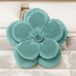 PETTI Artigiani Italiani - Bloemenkussen van fluweel met vulling, kussenslopen voor slaapkamer, sierkussens in bloemvorm, Tiffany fluwelen kussen bloem 1 stuk - diameter 50 cm