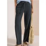 cecil High Waist broek met wijde pijpen in Loose Fit