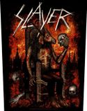 Rock Off Slayer Devil On Throne Rugpatch
