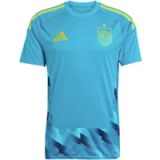 ADIDAS PERFORMANCE Tricot 'Spain 26 Home Goalkeeper' blauw / donkerblauw / citroen