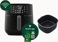 Philips Airfryer Serie 5000, 7,2 liter, zwart, model HD9285/93