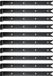 Alberts 862763 heng | zwart | rol Ø14 mm | 400 x 35 mm | Set van 10