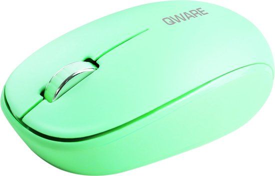 Qware Draadloze Muis - Bristol Mint - 8718657552125
