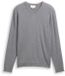 Tom Tailor Gebreide trui met kasjmier - Maat S - classic dark grey melange