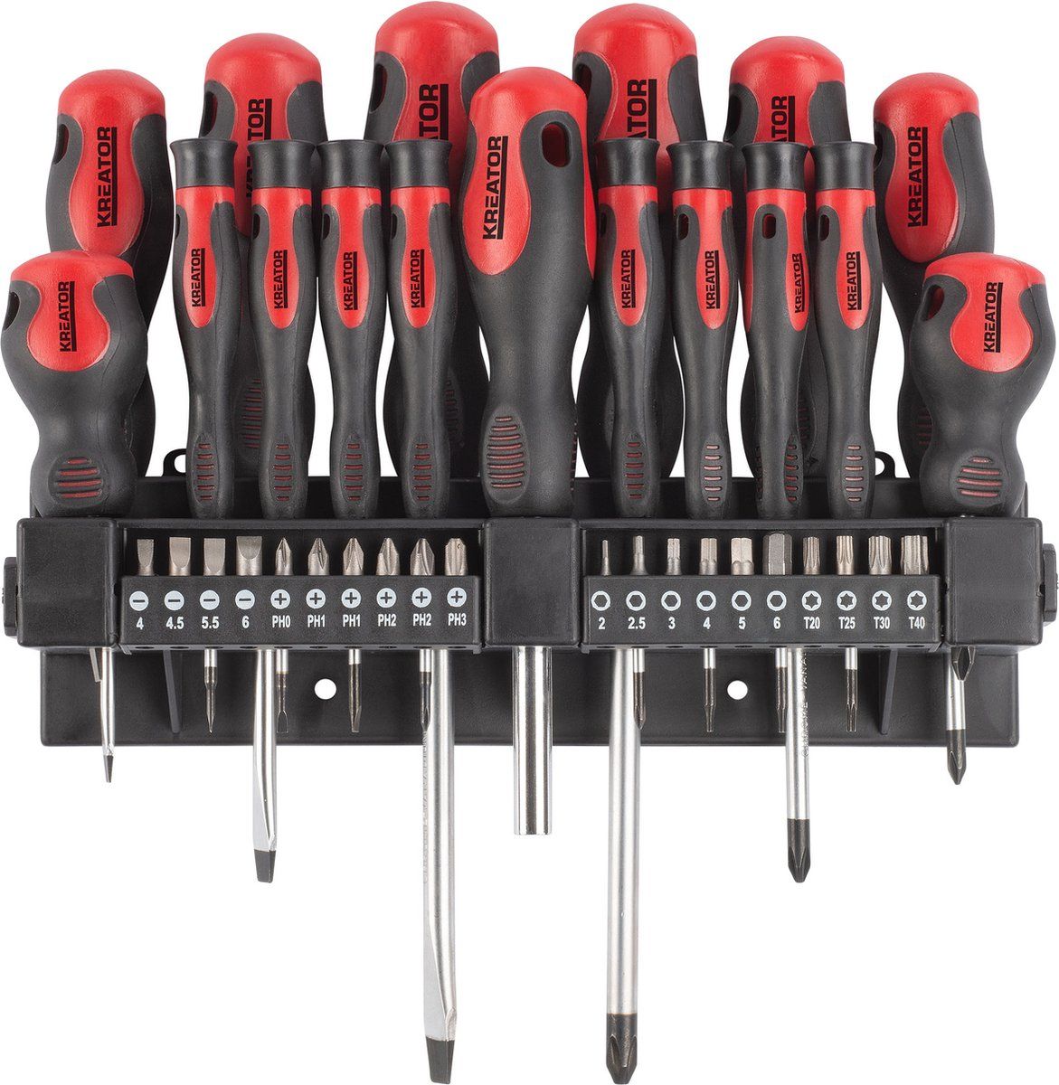 Kreator KRT400010 Schroevendraaier set - 37st - 5400338096075