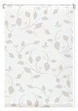 Rollo Easyfix, plakbaar/clippeerbaar, ondoorzichtig, wit/naturel, 80x210 cm