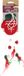 Flamingo Mixxa - Speelgoed Katten - Kerst Ps Mixxa Handschoen Met Veren Rood 9x5,5x11,5cm