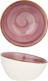 Bonna Serveerschaal - Aura Blackberry - Porselein - 8 cm (60cc) - set van 2
