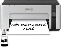 Epson EcoTank M1100 - Inkjetprinter - Monochroom printen - 1440 x 720 DPI - A4