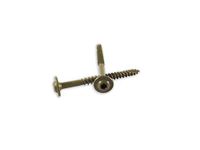 WoodPro Fasteners ST14X212-50PC 1/4-inch bij 2-1/2-inch lengte ronde wasmachine kop buiten houten schroeven, 50-pack