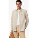 Lacoste Regular Fit Flanellen Overhemd ecru, Ruit