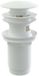 Alcadrain Accessoires - Siphon d'évier, ClickClack, blanc A392B