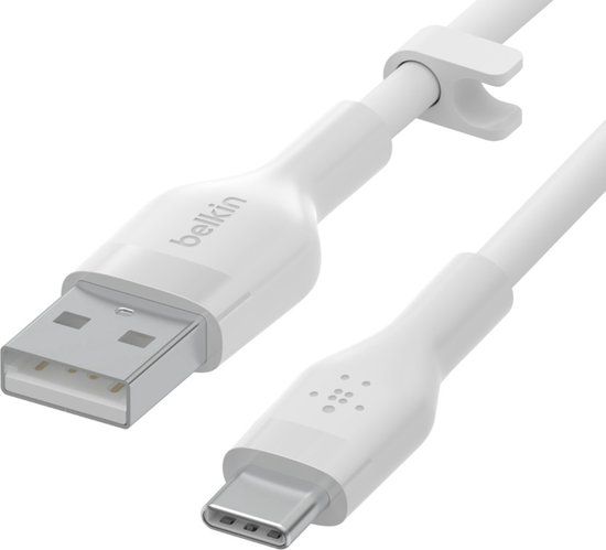 Belkin BOOST CHARGE USB-A naar USB-C Kabel - 2m - Wit