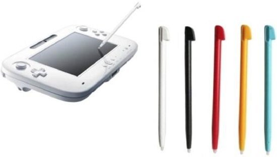 The Powerstore 5x Stylus Pen voor Nintendo Wii U Gamepad