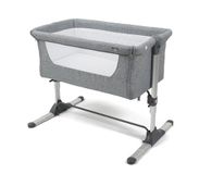 Babylo Snuggle Knuffel Co Sleeper, Slate Grey