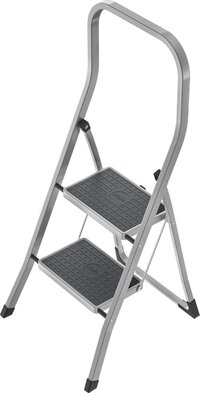 Hailo K45 Huishoudtrap - Keukentrap - 2 treden - antraciet
