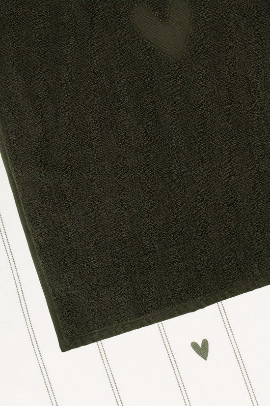 Zusss Keukenset Hartjes Love This Day 100% Katoen Multicolor