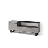 Skraut Home TV-Meubel, Lowboard, Industrieel design, Moderne stijl, 150x57x35cm