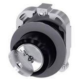 Siemens 3SU10604LC010AA0 3SU1060-4LC01-0AA0 Commutateur à clé 1 x 45 ° IP66, IP67, IP69/IP69K 1 stuk(s) Piece