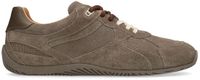 Manfield Beige suède lage sneakers heren maat 42