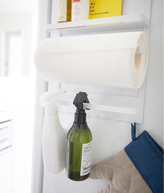 Yamazaki Tower Keukenrek - Zwart - Magnetisch