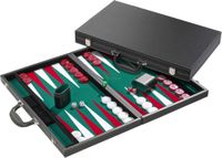 Philos Backgammon Tournament - Hout - Groen - Unisex