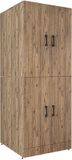 Roomart DORA-I Wasmachine Ombouwkast 70x186 cm - Eiken