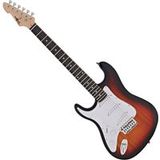 Gear4music LA Linkshandige Gitaar, Sunburst