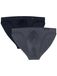 HOM Slip ' Micro Briefs ' navy / nachtblauw / grijs
