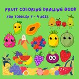 Fruit coloring drawing book