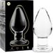 IBIZA NEBULA SERIES - MODEL 3 ANAL PLUG VERRE BOROSILICATE 11 X 5 CM TRANSPARENT