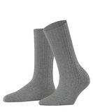 FALKE Cosy Wool Boot sokken dames grijs - maat 39-42