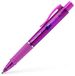 Faber-Castell Balpen Polyball View Electric Fuchsia XB
