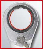 KS Tools GEARplus RINGSTOP-Ratschenringmaulschlüssel-Satz abgewinkelt 5tlg. - 503.4955