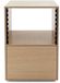 Gear4music Studio Rack Kabinet van Hout