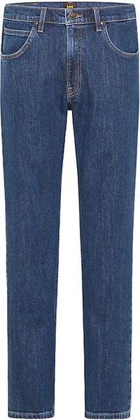Lee Brooklyn Straight Jeans Heren Dark Stonewash