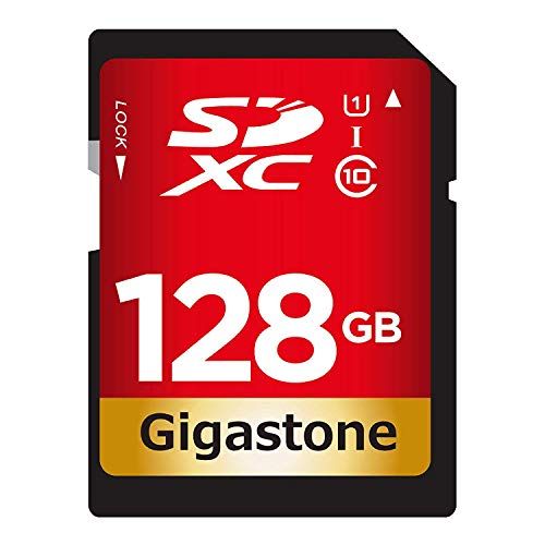 GIGASTONE 128 GB SD-kaart UHS-I U1 Klasse 10 SDXC Geheugenkaart