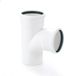 REHAU RAUPIANO PLUS, simple branch, DN 110/110, 87 degrees, maximum flow, 1 piece.