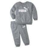 PUMA Minicats Ess Crew Jogger Fl Unisex Trui - Maat 98