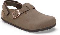 Birkenstock Tokio Birkibuc Mocca Unisex Slides Bruin Suède Maat 32
