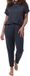 Mey Dames pyjama Pure Chic, Effen, Korte mouw, Vrouwen, S, thunder grey