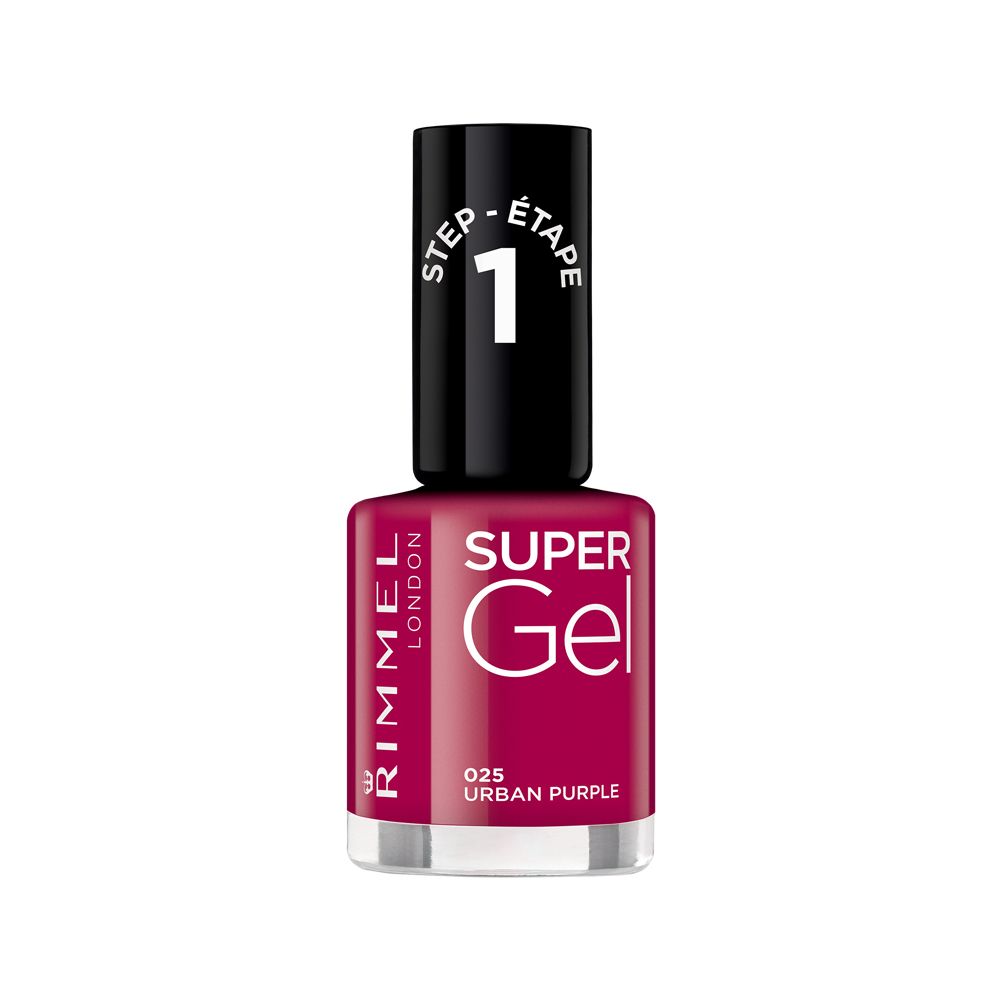 Rimmel Super Gel Nagellak - 025 Urban Purple - 12ml