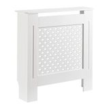 Toboli Radiatorbekleding wit 78 x 19 x 82 cm