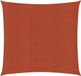 vidaXL Zonnezeil 160 g/m² 7x7 m HDPE Terracotta
